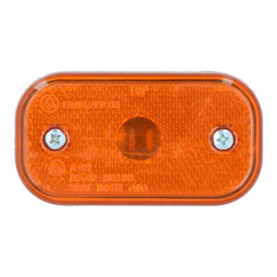 AB Tools Replacement Amber Orange Side Marker Light / Lamp Trailer Caravan from B&Q