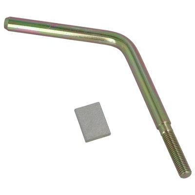 AB Tools Long Jockey Wheel Clamp Handle Indespension Couplings Up To 2700Kg Pre-2009 from B&Q