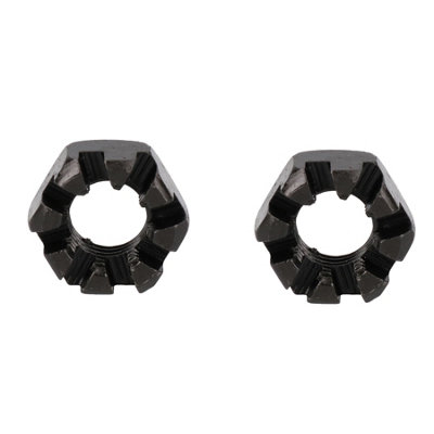 AB Tools 3/4" Bsf Slotted Castle Nut Trailer Wheel Hubs Castellated Hub Bearing 2 Pack from B&Q
