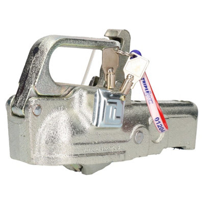 AB Tools Indespension Triplelock Unbraked Security Trailer Coupling Hitch Lock from B&Q