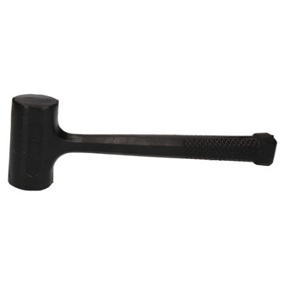 AB Tools Dead Blow Hammer Mallet 2Lb 24Oz Shot Loaded Head Impact Non-Marking Recoil from B&Q