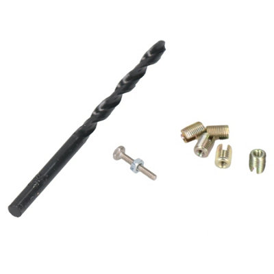 AB Tools Baerfix M2 X 0.4mm Metric Self Tapping Damaged Thread Repair Cutter Kit Inserts from B&Q