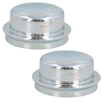 AB Tools 2Pk Replacement 64.2mm Hub Cap Grease Cover For Knott Trailer Drums Hubs from B&Q
