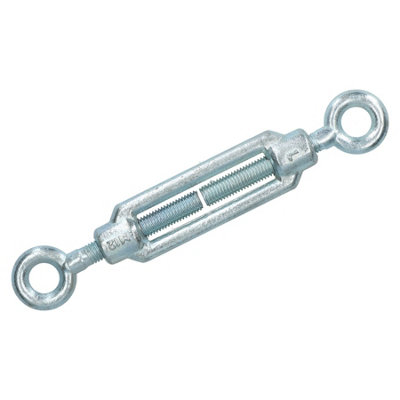 AB Tools Straining Screw / Turnbuckle Eye To Eye Galvanised Rigging M12 from B&Q