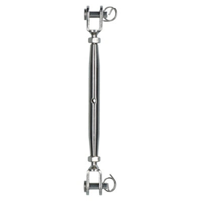 AB Tools Rigging Screw 6mm Jaw To Jaw Turnbuckle Straining Marine Grade 316 Stainless from B&Q
