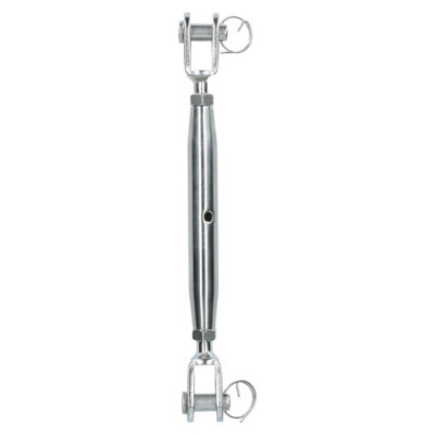 AB Tools Rigging Screw 12mm Jaw To Jaw Turnbuckle Straining Marine Grade 316 Stainless from B&Q