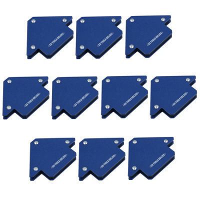 Ab Tools 10Pk 75Mm Welding Magnet Arrows Welder Holder Support Durable Angles 25Lb