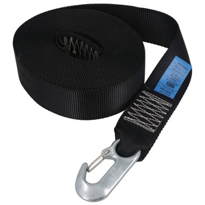 AB Tools Super Heavy Duty Trailer Winch Strap For BoatJetski & Car Trailers 7M Webbing from B&Q