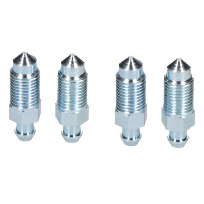 AB Tools 7/16" X 20 Unf Steel Brake Caliper Bleeding Bleed Nipple Screw Bleedscrew 4Pc from B&Q