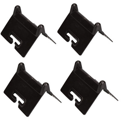 AB Tools Corner Protector Ratchet Strap Cargo Tie Down Lashing Strap 4 Pack from B&Q