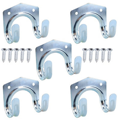 AB Tools Tool Storage Hooks Hangers Hanging For Garages Sheds Tool Holders 5Pc Set from B&Q