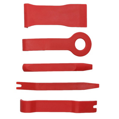 AB Tools Car Trim Remover Removal Removing Set For Upholstery Trims Plastic Rivets 5Pc from B&Q