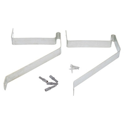 B&Q -  2Pc Ladder Push Bike Tool Garage Shed Hook Set Holder Hangers Hanging