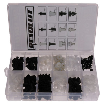 Ab Tools Mitsubishi Trim Clips Rivets Retaining Retainer Grommet Clip 370Pc Fixings