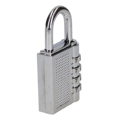  - 40mm Steel Combination Padlock / Lock / Security Shed Garage Bikes 4 Digit
