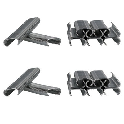 AB Tools Hog Rings Staples Upholstery Fasteners Hogrings Clips Sr8 Galv Steel 1000Pc from B&Q