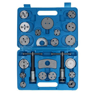 AB Tools 22Pc Universal Calliper Caliper Piston Wind Back Kit Left And Right Handed Kit from B&Q