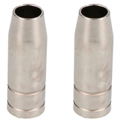 AB Tools 2Pk Conical Nozzle Shroud Binzel Style Welding Welder Mig Mb15 Gas Push On from B&Q