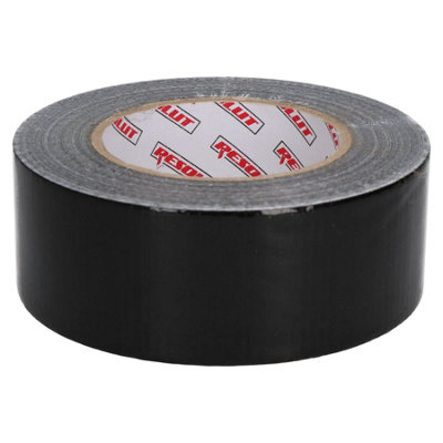 B&Q -  Heavy Duty Waterproof Black Duct Tape 50mm Wide X 50 Metres Total Length