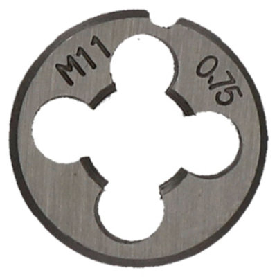 AB Tools Metric Die Threading Tool M11 X 0.75 Die (25mm) Thread Cutter Tungsten Steel from B&Q