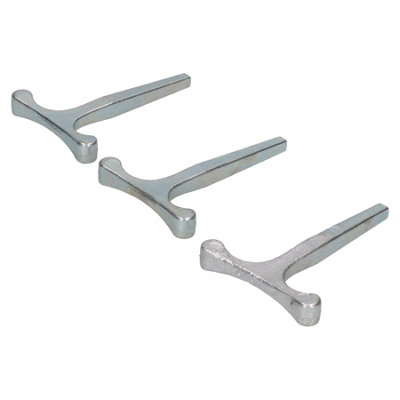 AB Tools 3 Pack Tee T Key Door Handle Trailer Truck Horsebox Locker Lock Bus from B&Q