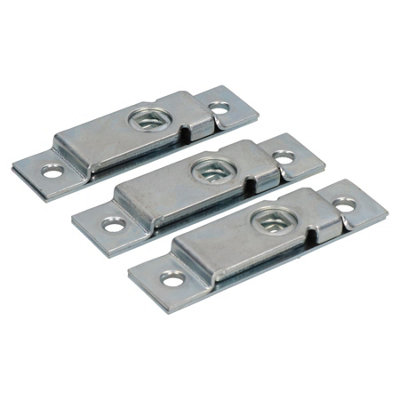 AB Tools 3 Pack Door Locker Hatch Lock Catch For Trailer Truck Horsebox Steel Tongue from B&Q