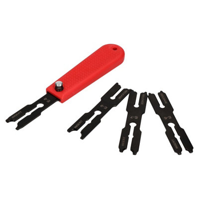 Ab Tools E-Clip Fastener Remover And Installer Tool Set For E Clips 6Mm - 9Mm 5Pc Set