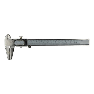 AB Tools 6" 150mm Metal Vernier Caliper Gauge Internal External Depth Measurements from B&Q