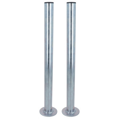 34mm Prop Drop Stand 460mm Long For Trailer Jockey Leg 2 Pack from B&Q
