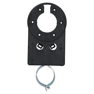 Swan Neck Towbar Socket Mounting Plate Towing Electrics Trailer Light Caravan from B&Q