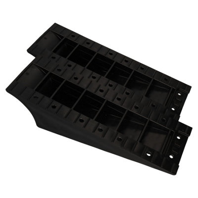 B&Q -  Twin Motorhome Caravan Level Ramp Set Leveller Pack Of 2 Wheel Chocks 8T