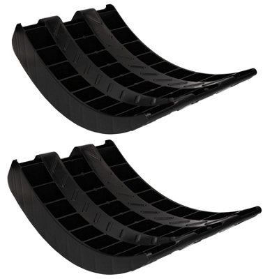 AB Tools Pair Motorhome Caravan Round Wheel Level Ramp Leveller Tyre Saver Wheel 5T from B&Q