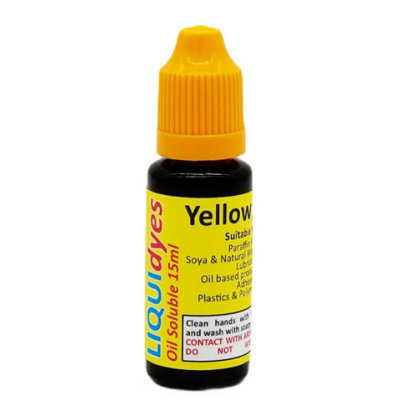 Liquidyes Solvent DyeYellow 15Ml from B&Q