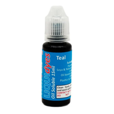 Liquidyes Solvent DyeTeal 15Ml from B&Q