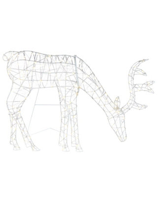WeRChristmas 2D Grazing Reindeer Silhouette 95Cm from B&Q