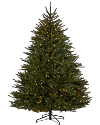 WeRChristmas Pre-Lit Foxtail Pine Christmas Tree8 Ft from B&Q