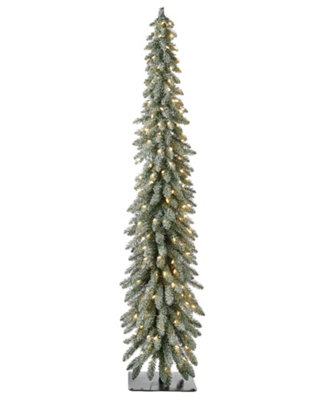 WeRChristmas Pre-Lit Snow Flocked Alpine Christmas Tree6.5 Ft from B&Q