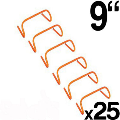 B&Q -  Agility Hurdles (Orange)Box Of 25 X 9" Hurdles