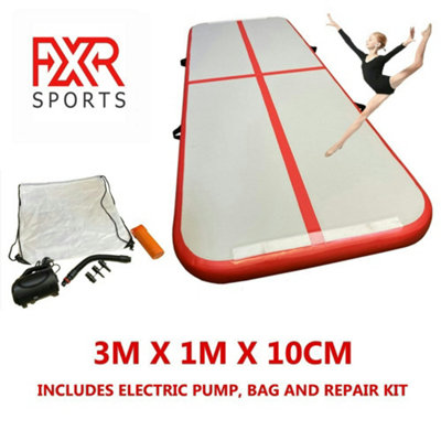 B&Q -  10Ft 3M Air Track Gymnastics Inflatable Tumbling Air Mat With Electric Pump
