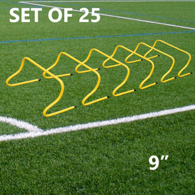 B&Q -  Agility Hurdles (Yellow)Box Of 25 X 9" Hurdles