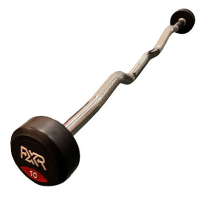 Fxr Sports Ez Round Rubber Barbell 10Kg from B&Q