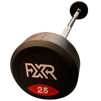 Fxr Sports Round Rubber Barbell 25Kg from B&Q