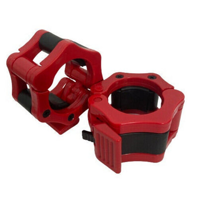 FXR Sports Quick Release Barbell Collars 2" 50mm Lock Jaw Clamps from B&Q