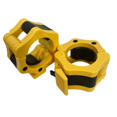 FXR Sports Quick Release Barbell Collars 2" 50mm Lock Jaw Clamps from B&Q