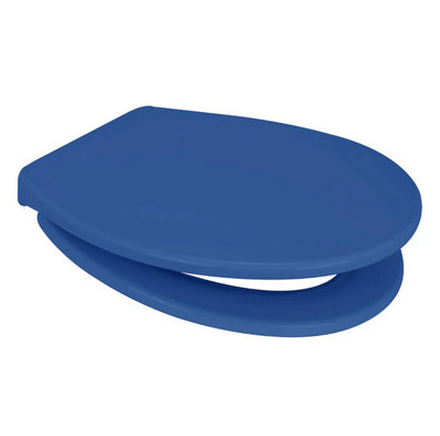 Euroshowers Dementia Friendly Blue Pp Twentyone Toilet Seat from B&Q