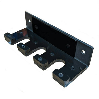 FXR Sports Wall Mounted Barbell Storage Rack 3 Bar Holder from B&Q