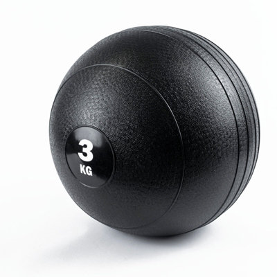 Fxr Sports No Bounce Black Slam Ball 3Kg from B&Q