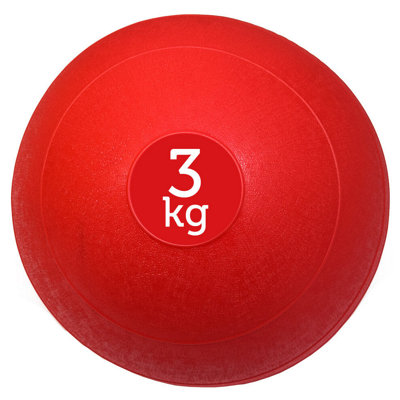 Fxr Sports No Bounce Red Slam Ball 3Kg from B&Q