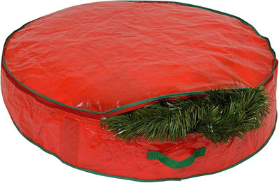 Christmas Wreath/garland Storage Bag 60 X 13 Cm from B&Q