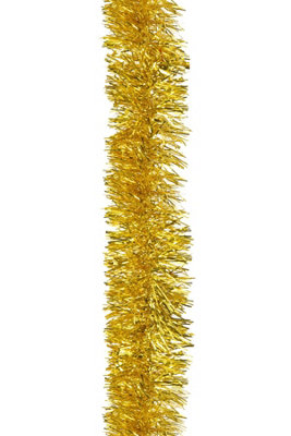 Shatchi Gold 4Pcs Tinsel Tree Decoration 1.8M Medium